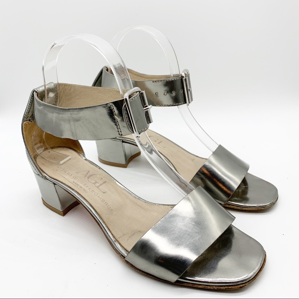 AGL ANKLE STRAP SANDAL SIZE 6. (36)